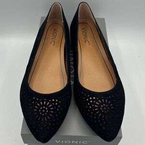 BRAND NEW Vionic Gem Carmella Perf in BLACK Size 7.5